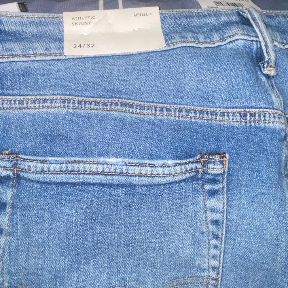 American Eagle men blue ripped jeans - Picture 5 of 7